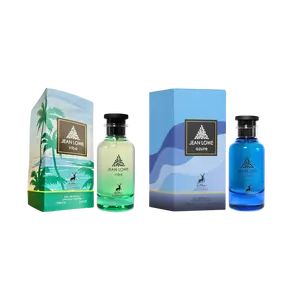 (2pc Bundle Pack) Jean Lowe Vibe + Azure by Maison Alhambra Lattafa EDP Spray, 3.4oz