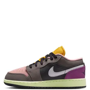 Youth Jordan 1 Low SE Oil Grey/White-Cave Stone (HQ2021 005) (GS)