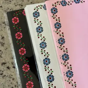 Floral Edge Wrapping Paper