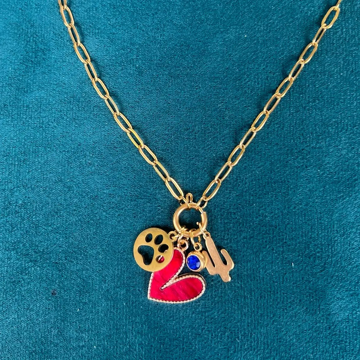 U of A Custom Charm Necklace