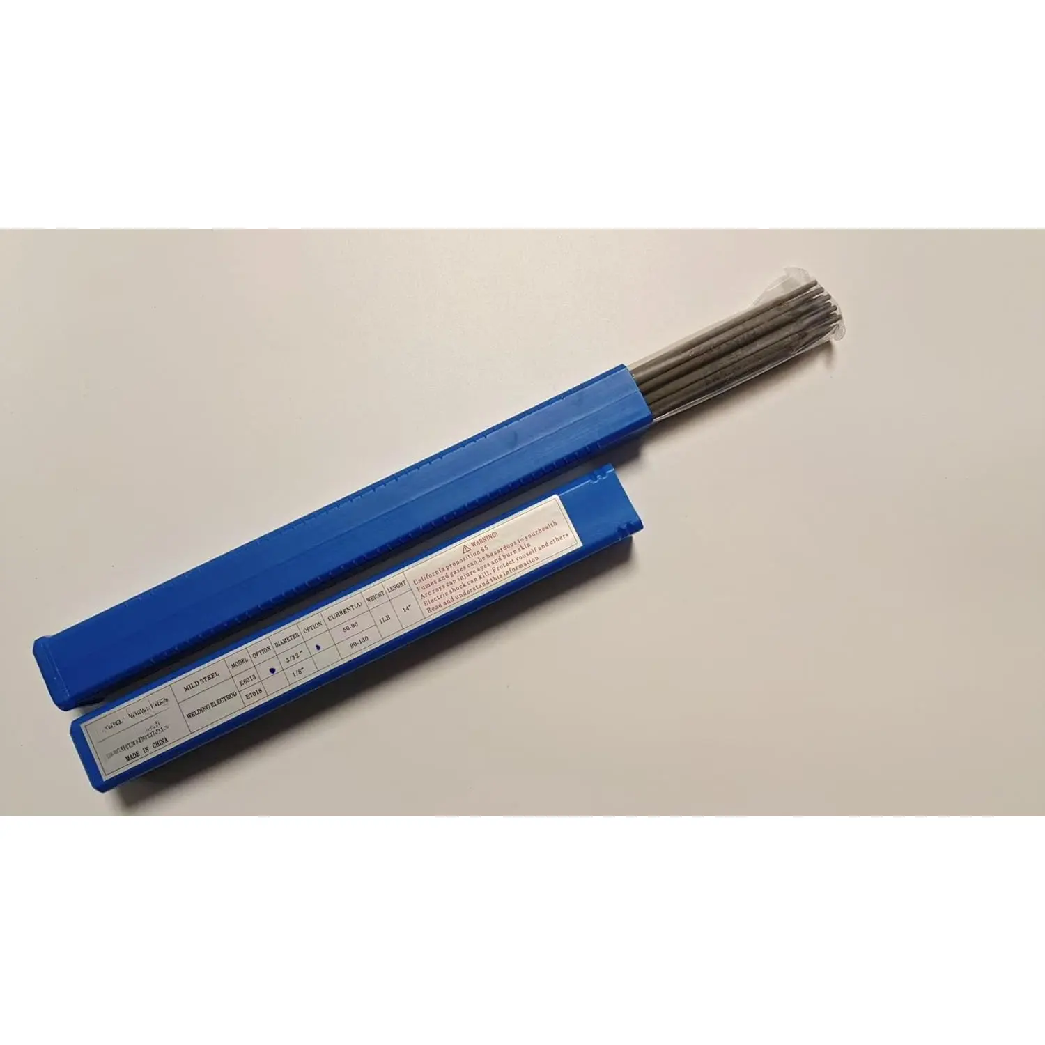 E6013 Carbon Steel Welding Rods - 3/32'' 1LB Stick Electrodes for Thin Plates, AC/DC Compatible, Easy Arc Initiation, Easy Slag Removal, Less Splashing, Beautiful Weld Seam, Manufacturer Warranty, Ac And Dc