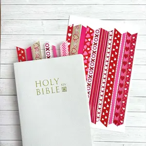 Bible Ribbons • Love • Valentine's Day • Bible Bookmarks • Pack of 10 reading bookmark