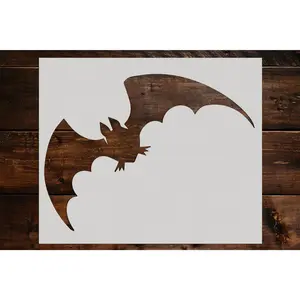 Bat Stencil - Art and Wall Stencil