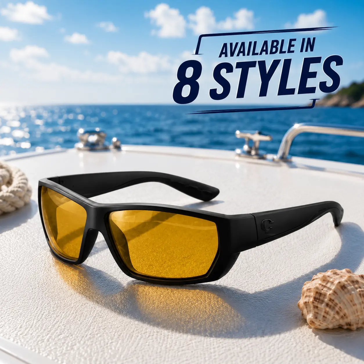 Costa Del Mar 580G Fantail Men’s Polarized Sunglasses, UV Protection Fishing & Boating Sunglasses, Beach Outdoor Eyewear