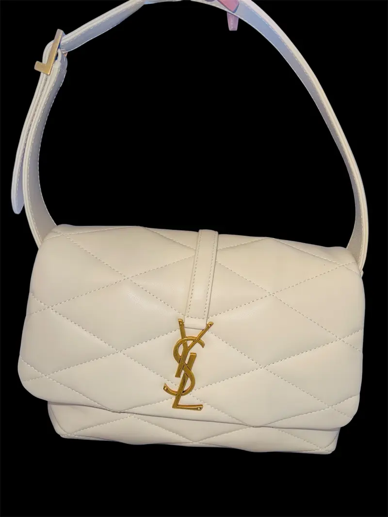 Pre-owned italy Shoulder Bags YSL le 57 quilted shoulder bag women lamb skin
