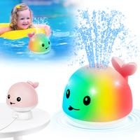 Pink 4th Generation whale bath toy 