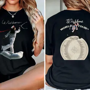 2 Sided Conan Grey Wishbone World Tour 2026 Shirt,  Vintage Pop Singer Teean Grey Shirt,