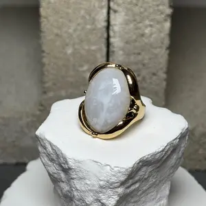 Get Lucky Gem Stone Ring Size 8
