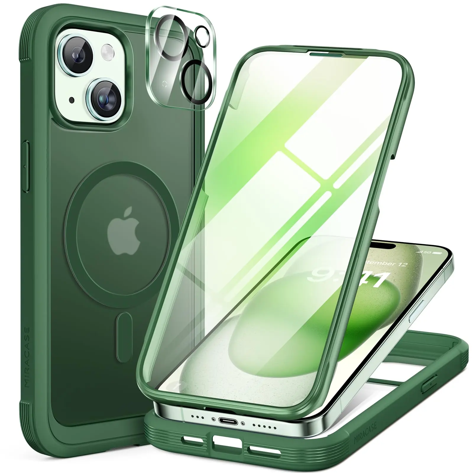 Magnetic Matte Green