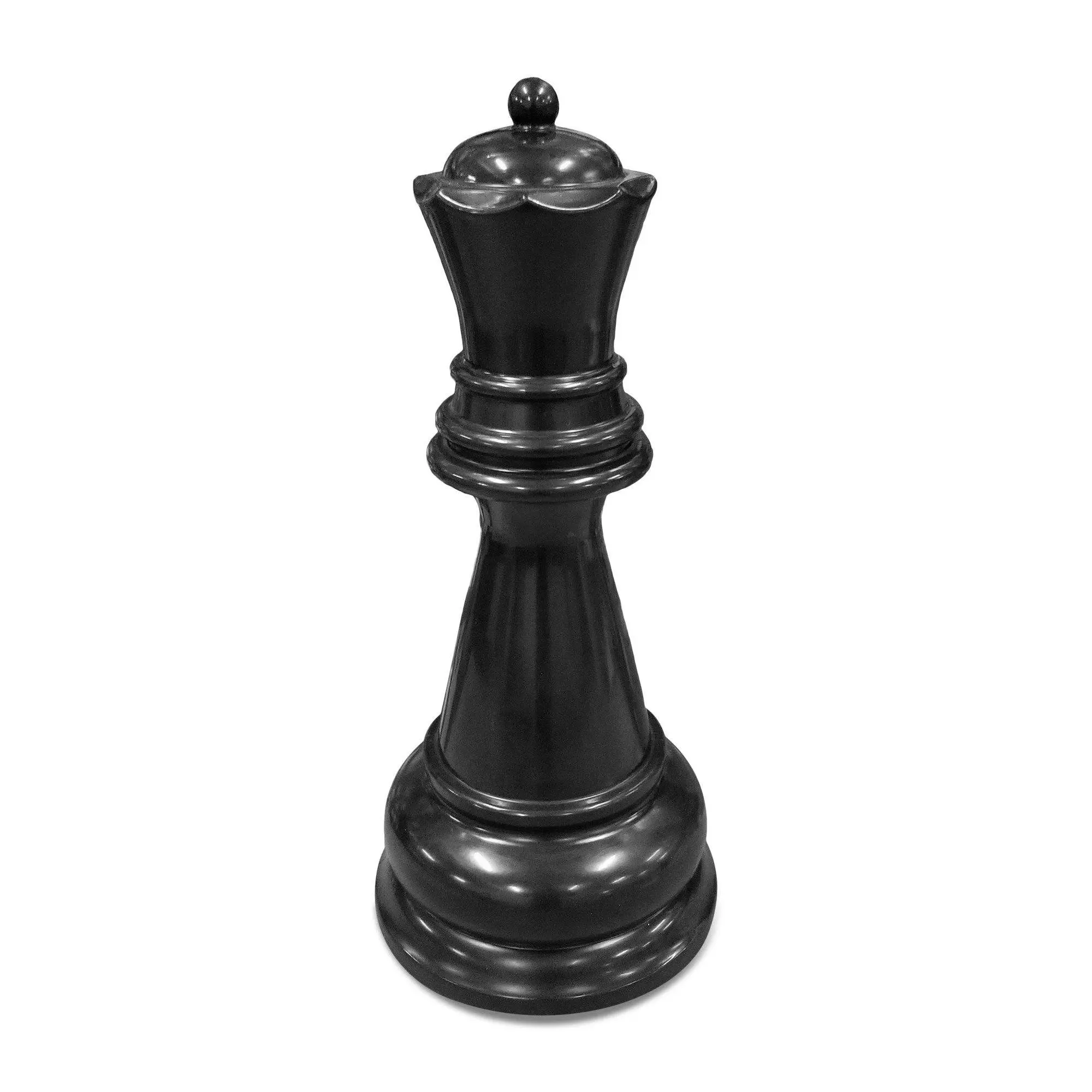MegaChess 22 Inch Black Perfect Queen Giant Chess Piece