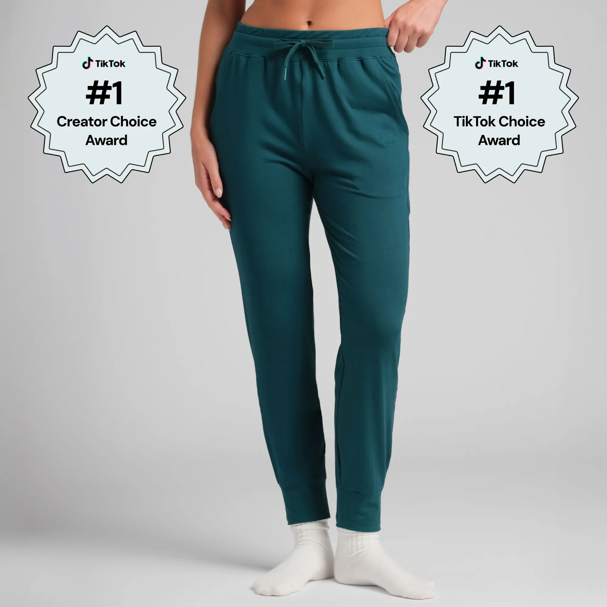 Comfrt | AllDayJersey Jogger | Soft Lightweight Jersey Slim Fit Jogger Pants