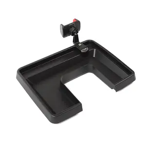 For 2015-2020 Ford F150 Center Console Dash Tray 360 Phone Holder Mount Storage Box