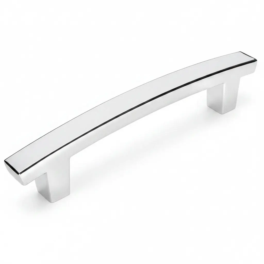 Cosmas 5238CH Polished Chrome Contemporary Arch Cabinet Pull