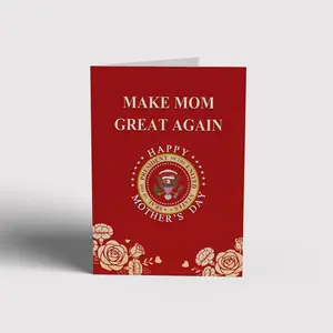 Funny Talking  Mother’s Day Card with Voice Audio – Musical Pop Up Greeting Card for Mom, Wife, Grandma – Hilarious Gag Gift – 5x7 Card with Red Envelope