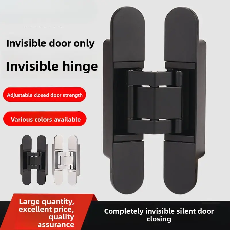 Completely Hidden Invisible Door Special Hinge Secret Door Concealed Three-Dimensional Adjustable Hidden Hinge Hidden Door Hinge Cross Hinge