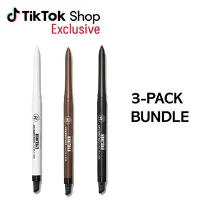 Revlon TikTok Exclusive ColorStay Matte Eyeliner 3 Pc Bundle - Waterproof, Long-Wear, Smudge-Proof, 24-Hour Wear, with Built-In Sharpener Revlon TikTok Exclusive ColorStay Matte Eyeliner 3 Pc Bundle - Waterproof, Long-Wear, Smudge-Proof, 24-Hour Wear, with Built-In Sharpener