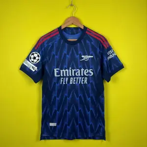 Arsenal FC 2025/26 Away Jersey Kit Blue Premium Soccer Shirt Modern Football Design for Fans