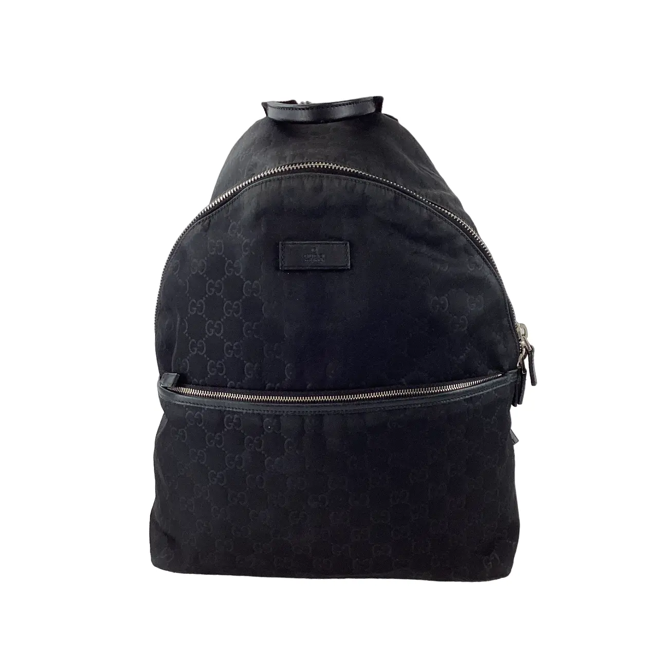 Pre-owned GUCCI Nylon Backpacks GG Backpack E2307447
