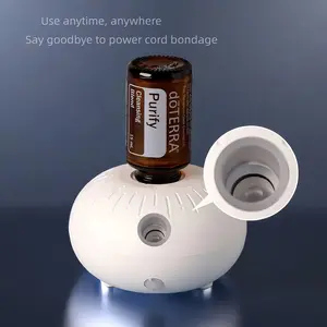 Portable Aroma Diffuser Waterless Automatic Aromatherapy Mini Induction Home Office Intelligence Pure Essential Oil Wireless Diffuser Ultra-Quiet