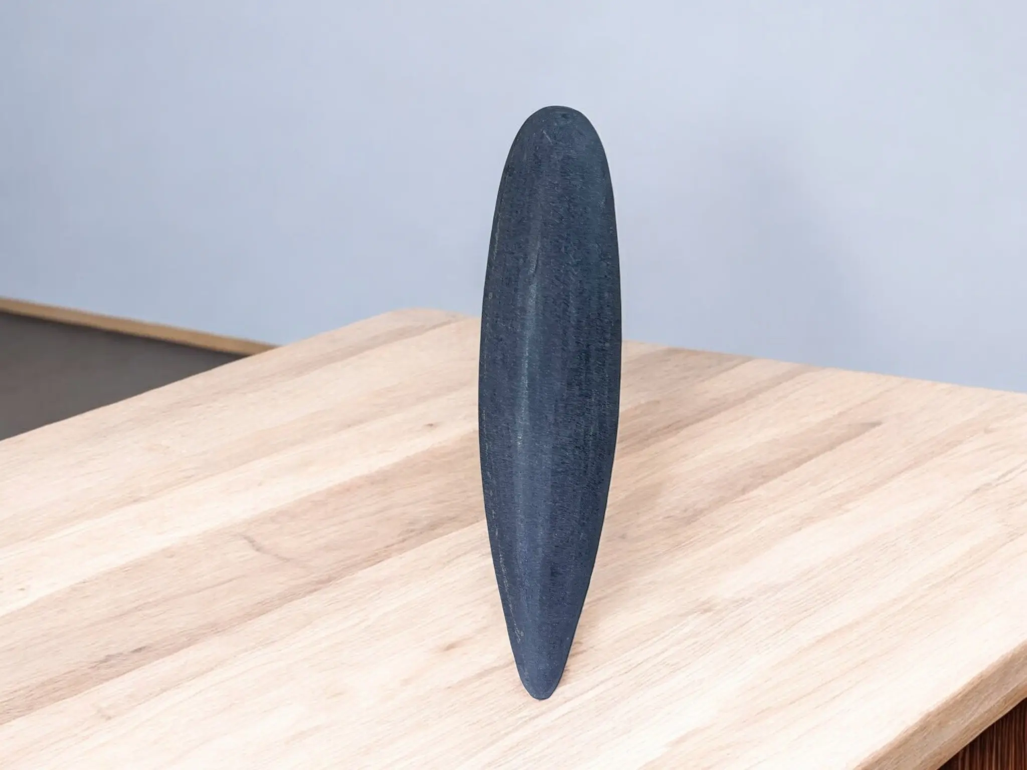 Piedra De Rayo Small 7 inch Authentic Natural Image Stone for Santería Altar Use Sacred Thunderstone Representing Shangó Hand-ax Shape Spiritual Tool
