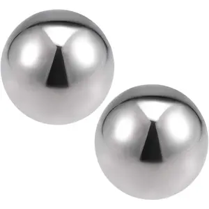 63mm(2.48") Dia 304 Hollow Ball for Home Decoration 2pcs