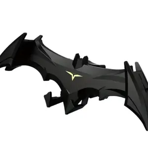 BatGrip Bat Inspired Car Phone Holder - Universal ABS Plastic Mount with Silicone Pads & 360° Rotating Head for Smartphones & GPS - Heroic Design for Dashboard or Air Vent - Adjustable, Landscape, Clip, Stand