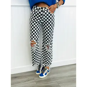 Check It Out Kick Flare Jeans