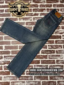 MOD-WB625 Jeans Western Cowboy Modern Cut Boot  Fit