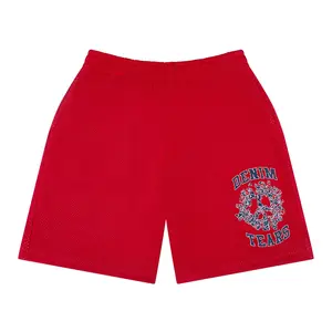 Denim Tears Denim University Mesh Shorts Red