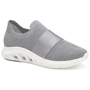 Johnston & Murphy Activate Knit Slip On Gray