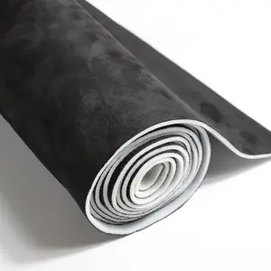 Auto Headliner Fabric with Foam Backing, 98" L × 60" W Black Suede Material for Car Truck SUV RV Roof Interior Replacement & DIY Repair
