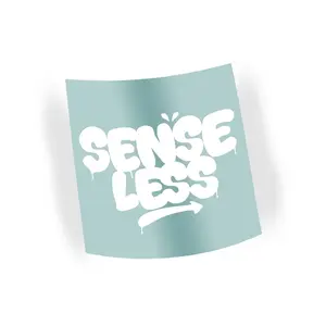Senseless Co Graffiti Style Vinyl Car Sticker