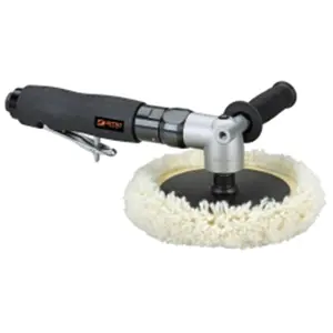 212 MAIN Right Angle Buffer & Polisher - 1 HP, 0.625x11 in. Spindle, Mirror Finish, Rear Exhaust, Buff Shine, Polishing, Rotary Options for Surface Polishing, Buff Shine Polishers, Polishing Polishers
