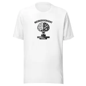 Adult "Neurodivergent Brain Loading" Unisex t-shirt