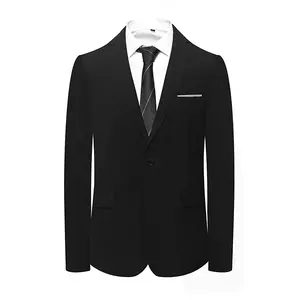 2026 Business Neessity Black Slim Fit Suit!High-quality fabric + sleek silhouette, suitable for interviews, work commutes, and wedding occasions, versatile and elegant formal wear essential, office workers and bridal prep parties should hurry and get it!