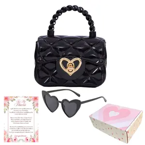 Toddler Purse & Sunglasses with Gift Box | Baby Purse Toddler Handbag Toddler Shoulder Bag Little Girl Purse Mini Purse For Kids For 1 2 3 Year Old