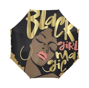Black Girl  Magic Umbrella