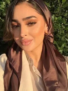 Solid Minimalist Bandana, Fitted Headband & Hair Accessory, All-Seasons Wear, Plain Design, Perfect for Casual