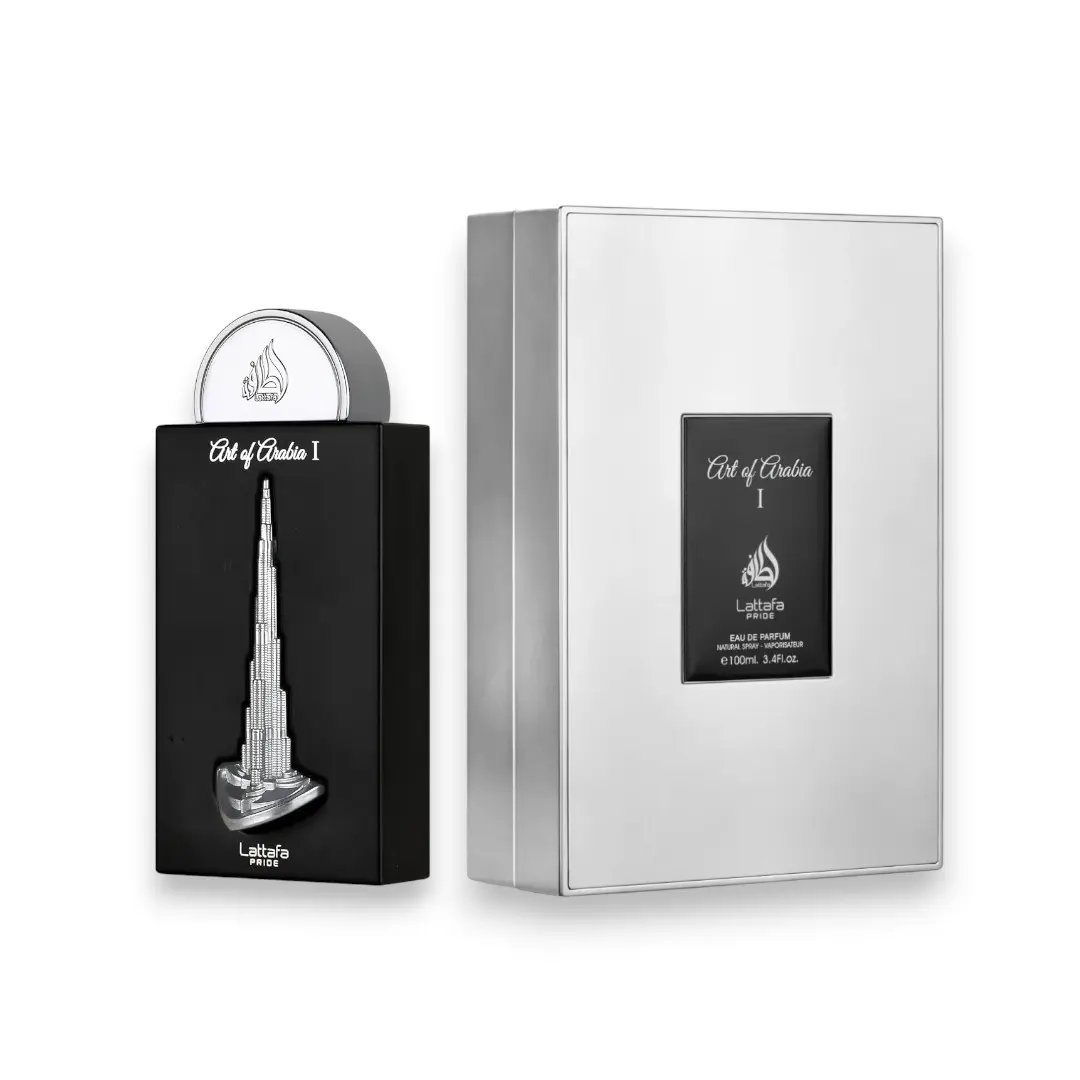 Lattafa | Pride | Art of Arabia 1 | Men's Fragrance | 100 ML - 3.4 OZ | Eau De Parfum | Bergamot - Mint & Black Tea