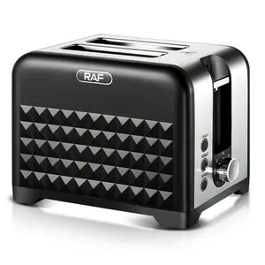 2-Slice Multifunctional Household Toaster & Sandwich Breakfast Maker for Home Kitchen