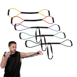 Resistance Band for Boxing Training, 8-shaped Boxing Pull Band, Fitness Equipment for Home Training, Kickboxing Gym Workout Straps, Boxing Equipment