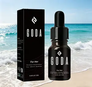 GODA For Her Pheromone Perfume For Women 15ml | Long-Lasting Floral Perfume Oil with Jasmine & Rose | Sweet & Spicy Alluring Aroma | Vegan & Cruelty-Free Travel Size Fragrance for Daily & Romantic Wear