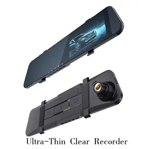 Ultra-Slim 4.5-Inch Rearview Mirror Dashcam with 170° Wide-Angle Lens HD Night Vision Reverse Camera New Rearview Mirror Dashcam