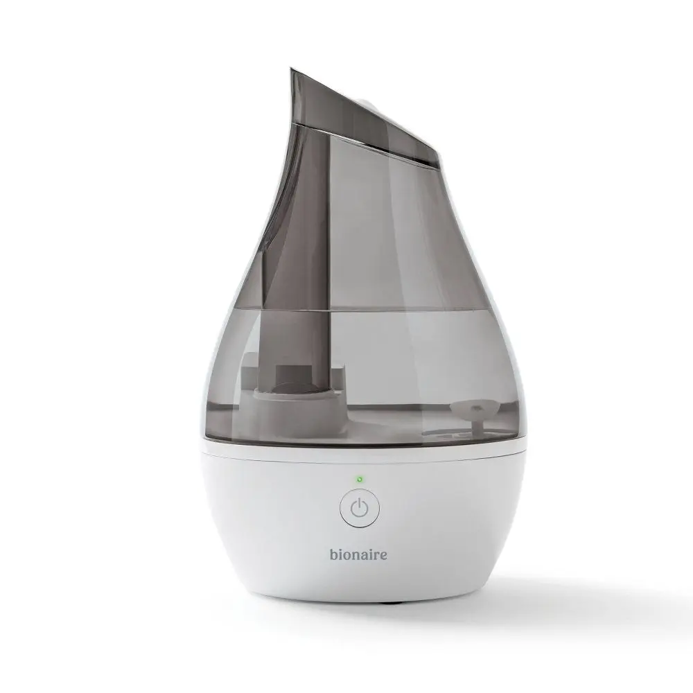 Bionaire 0.5gal Virtually Silent Ultrasonic Cool Mist Humidifier: 3 Settings Auto Shut-Off 24hr Run Time No Filter Needed