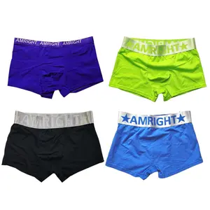 4Piece Men's Underwear Shorts Boxers Briefs Panties Comfortable Dry Quickly Cotton Model Boy‘s Underwear
