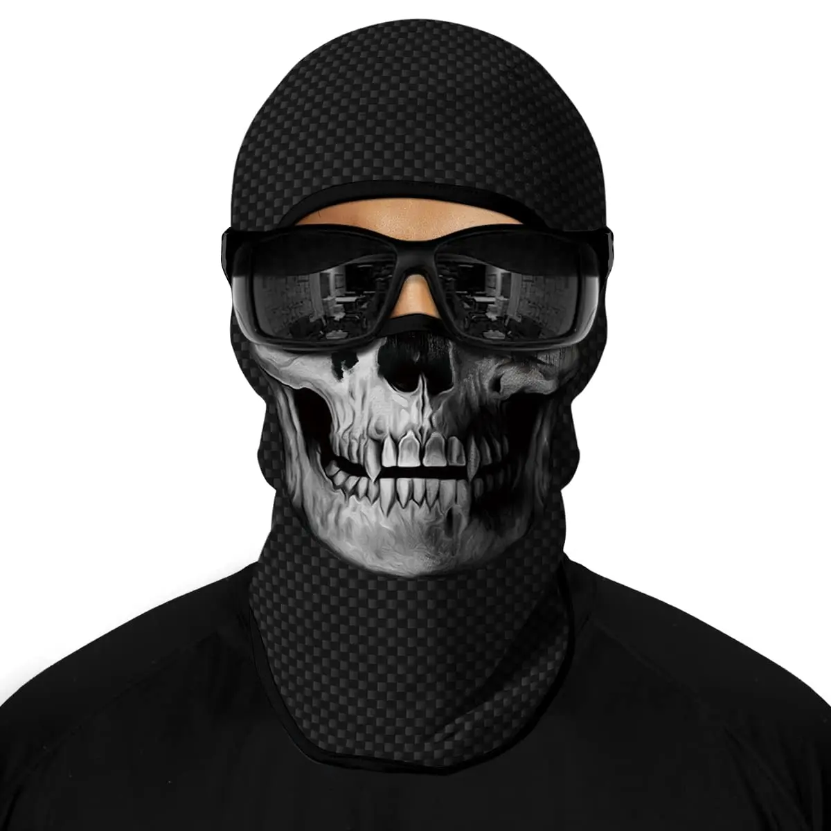 3d Balaclava Ski Mask Full Face Outdoor Hood Headwear Ghosts Men Women For
