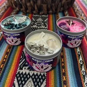 Velas intencionadas. Magic candles Floral Scented Ceremony Decoration