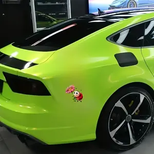 Cute Ladybug Design Car Sticker, Durable & Easy To Stick Car Decal, Universal Car Exterior Decoration Accessories for Car Window, Bumper