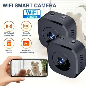 Security Camera Mini Full Color Night Vision High Definition WiFi Monitor Waterproof Motion Detect Surveillance Smart Home