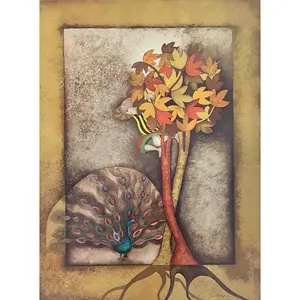 Graciela Rodo Boulanger, A Peacock for Sophie, Original Edition Offset Lithograph